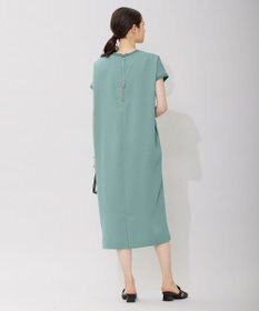 ICB 【接触冷感・UVケア・速乾・洗える】FluidBackSatin ワンピース