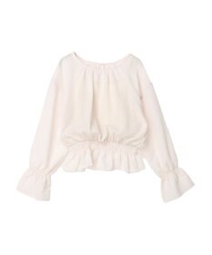 earth music&ecology シャーリングシアーブラウス