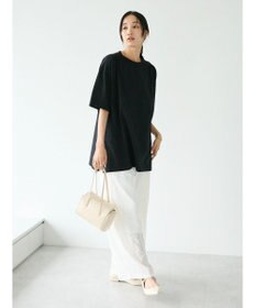 CRAFT STANDARD BOUTIQUE ヴィンテージ風天竺 ショルダーギャザーチュニック