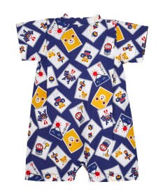 MIKI HOUSE HOT BISCUITS 【ミキハウス】【60-80cm】甚平オール