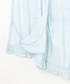 組曲 KIDS 【150-160㎝】【UVケア】オパールチェック パーカー