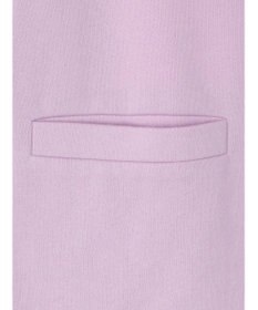 Green Parks 裏起毛ミディ丈ドットボタンカーディガン