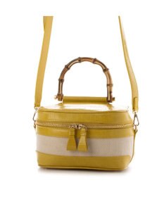 UNBILLION kakatoo バンブーハンドル2wayバニティバッグ