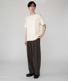 WEGO 【ユニセックス着用ITEM/MLサイズ展開】カラーステッチT（SS）