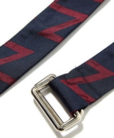 J.PRESS MEN 【J.PRESS ORIGINALS】【UNISEX】Polyester Rep Ribbon Belt