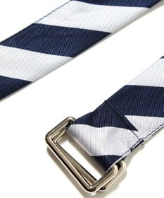 J.PRESS MEN 【J.PRESS ORIGINALS】【UNISEX】Polyester Rep Ribbon Belt