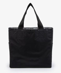 LeSportsac LG REVERSIBLE TOTE/ガンメタル/ブラックソリッド