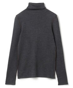 BEIGE， 【洗える・GISELe 10月号掲載】FORD / ウール配色メローハイネックカットソー