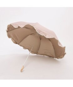 UNBILLION カシュネ cachenez / 【晴雨兼用】【日傘】 UV カット率99％以上 PUへプラムトップレス折りたたみ傘