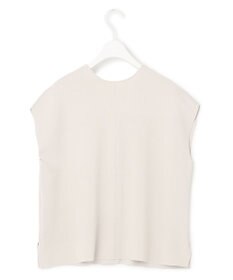 ICB 【洗える】ハイゲージスムース スリーブレスプルオーバー