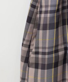 組曲 【リボンタイ付き】シアーツイルチェック ワンピース