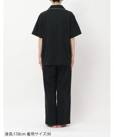 une nana cool 【綿100%】60/2 やわらか天竺 半袖開襟パジャマ MADE WITH LIBERTY FABRIC