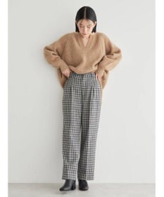 AMERICAN HOLIC ミックスヤーンカフタンニットプルオーバー