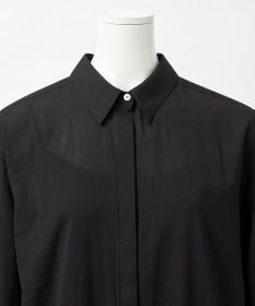 23区 S 【GOLD LABEL】トリアセテートオーガンジー プリーツワンピース