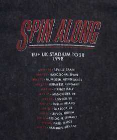 WEGO 【綿100%】ヴィンテージウォッシュグラフィックTシャツ