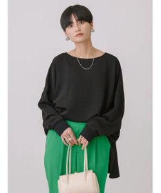 AMERICAN HOLIC イージーケアドルマンとろみブラウス