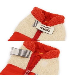 PET PARADISE スヌーピー 遠赤外線 エアベスト 《オレンジ》 中型犬 大型犬