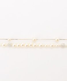 ANY SIS ロンデルパール調ステーション ネックレス