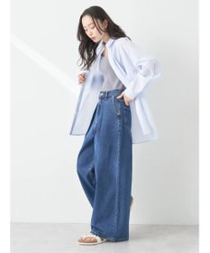 earth music&ecology ＴＲキュプラレギュラーシャツ