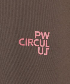 PW CIRCULUS 【吸水速乾 / UV遮蔽率99.5% UVカット / ストレッチ】【WOMEN】ハーフジップロングスリーブモックネックT ゴルフウェア レディース