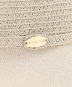 TOCCA 【UV99%以上カット・吸水速乾・抗菌防臭・洗える・サイズ調整可】BRAID COMBI HAT ハット