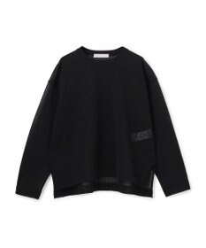 UNFILO シアーフォルムニット クルーネック ブラック