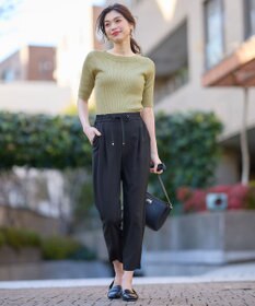 ANY ラメリブニット