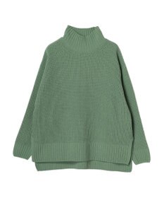 Green Parks ｍｏｋｏモール畦ニット前後差プルオーバー