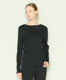 JOSEPH 【洗える】クリーミーリブ　ロングスリーブトップス