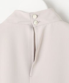 自由区 【洗える】ライトサテン ブラウス