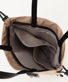 自由区 ナイロン巾着サブトート バッグ