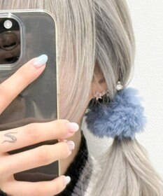 WEGO L2Pファーヘアゴム