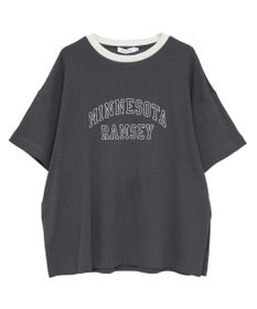 AMERICAN HOLIC ロゴ入りヴィンテージ半袖プルオーバー