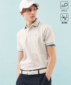 23区GOLF 【MEN】【UVケア/吸水速乾】ハニカムカノコ 半袖ポロシャツ