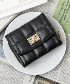 WEGO パイピングキルティングウォレット