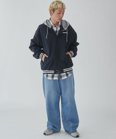 WEGO 【ユニセックス着用ITEM】グラフィックフードスタジャン