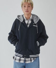 WEGO 【ユニセックス着用ITEM】グラフィックフードスタジャン