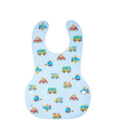 MIKI HOUSE HOT BISCUITS 総柄 お食事スタイ