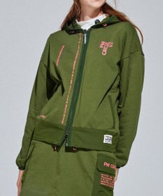 PW CIRCULUS 【WOMEN】裏毛ジップアップフーディー