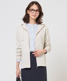 J.PRESS LADIES Hood Cardigan ニット パーカー
