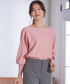 ANY SIS 【CICA加工・選べる9色展開】クルーネックバックスリット ニット