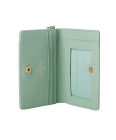 LANVIN en Bleu アクアレル リール付きパスケース