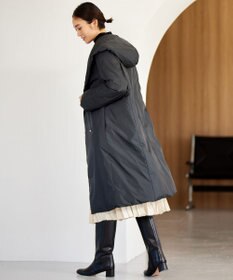 自由区 L ADSシャンブレータフタ ダウンコート