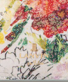 LANVIN en Bleu アクアレル リール付きパスケース