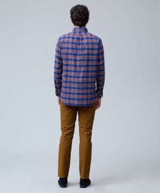 J.PRESS MEN テンセルミックスコットンネルシャツ / B.D.