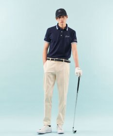 23区GOLF 【MEN】【UVケア/吸水速乾】ハニカムカノコ 半袖ポロシャツ