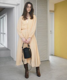 TOPKAPI 【TREASURE TOPKAPI】フェイクレザー バケツ 巾着 ショルダー バッグ