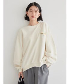 AMERICAN HOLIC ポケット付きバックドレープ裏毛プルオーバー