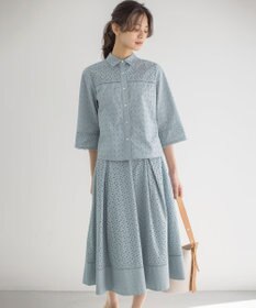 組曲 S エンブロイダリーレース スカート