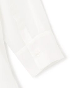 ICB L 【洗える】 PlaXシアーオーガンジー シャツ